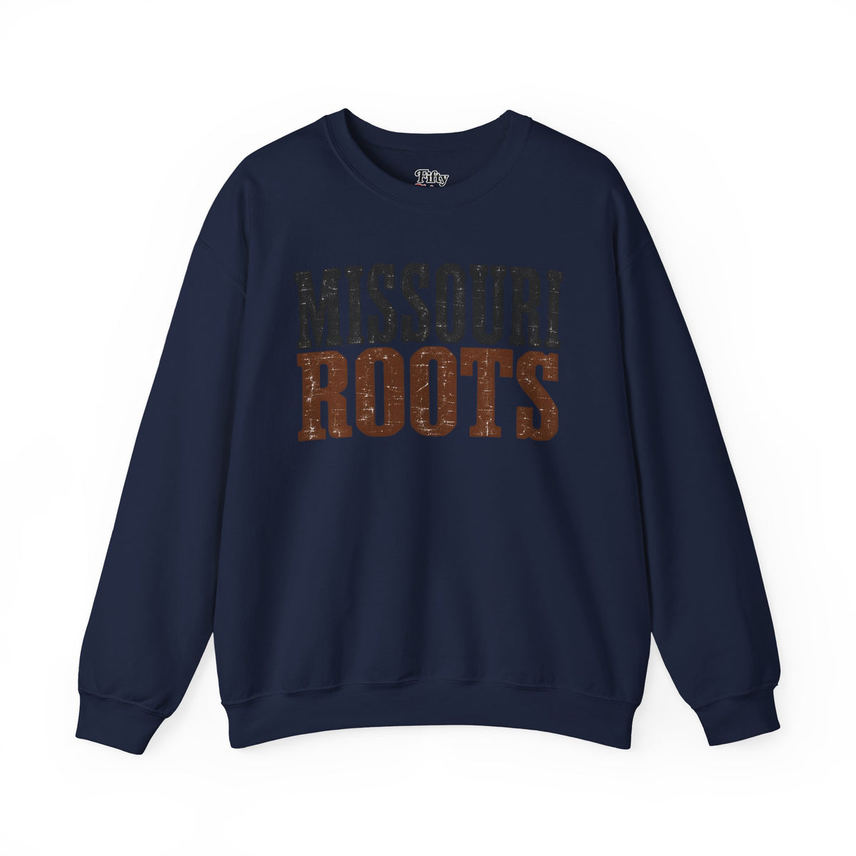 Missouri Roots Unisex Crewneck Sweatshirt State Name Graphic