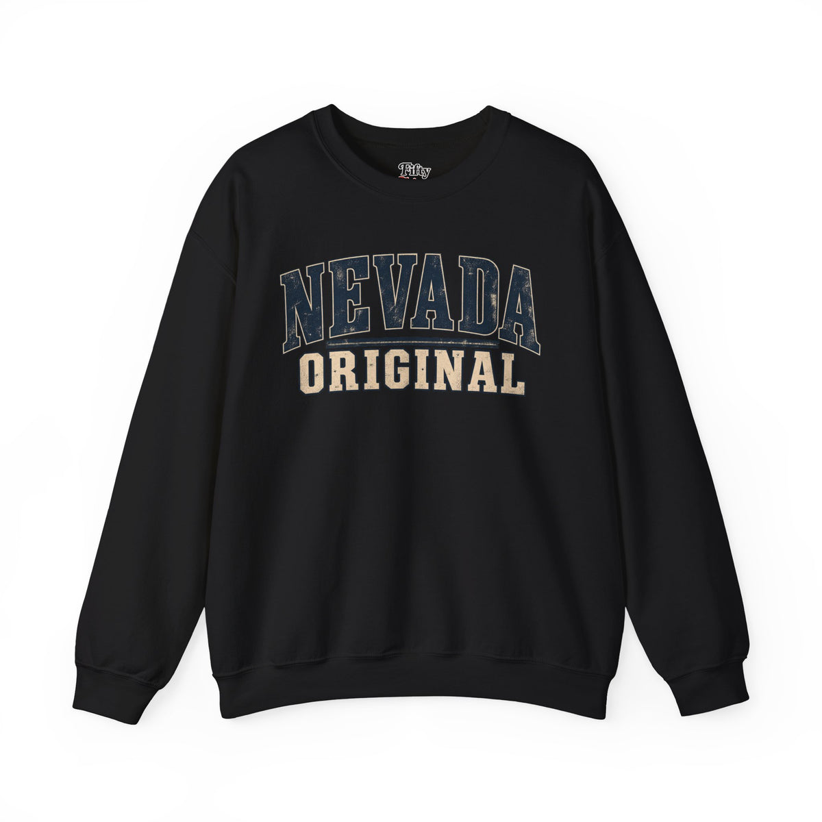 Nevada Original Unisex Crewneck Sweatshirt State Name Graphic