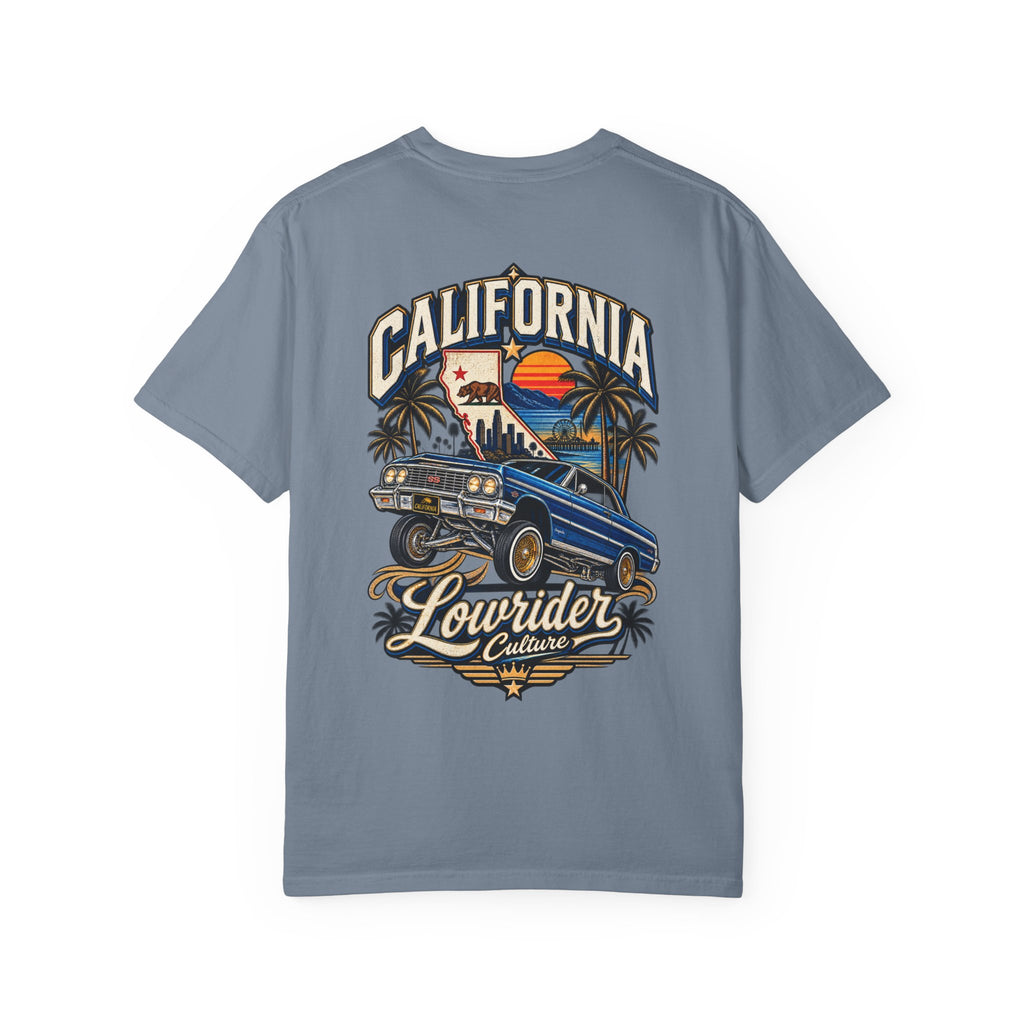 California Lowrider Culture  Unisex Comfort Color 1717 Streetwear Graphic Tee