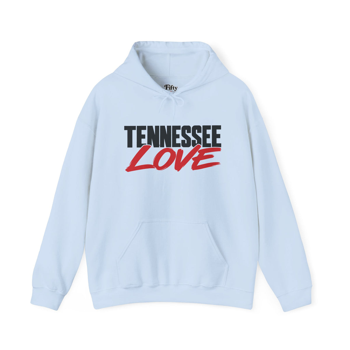 Tennessee Love Unisex Hoodie State Name Graphic