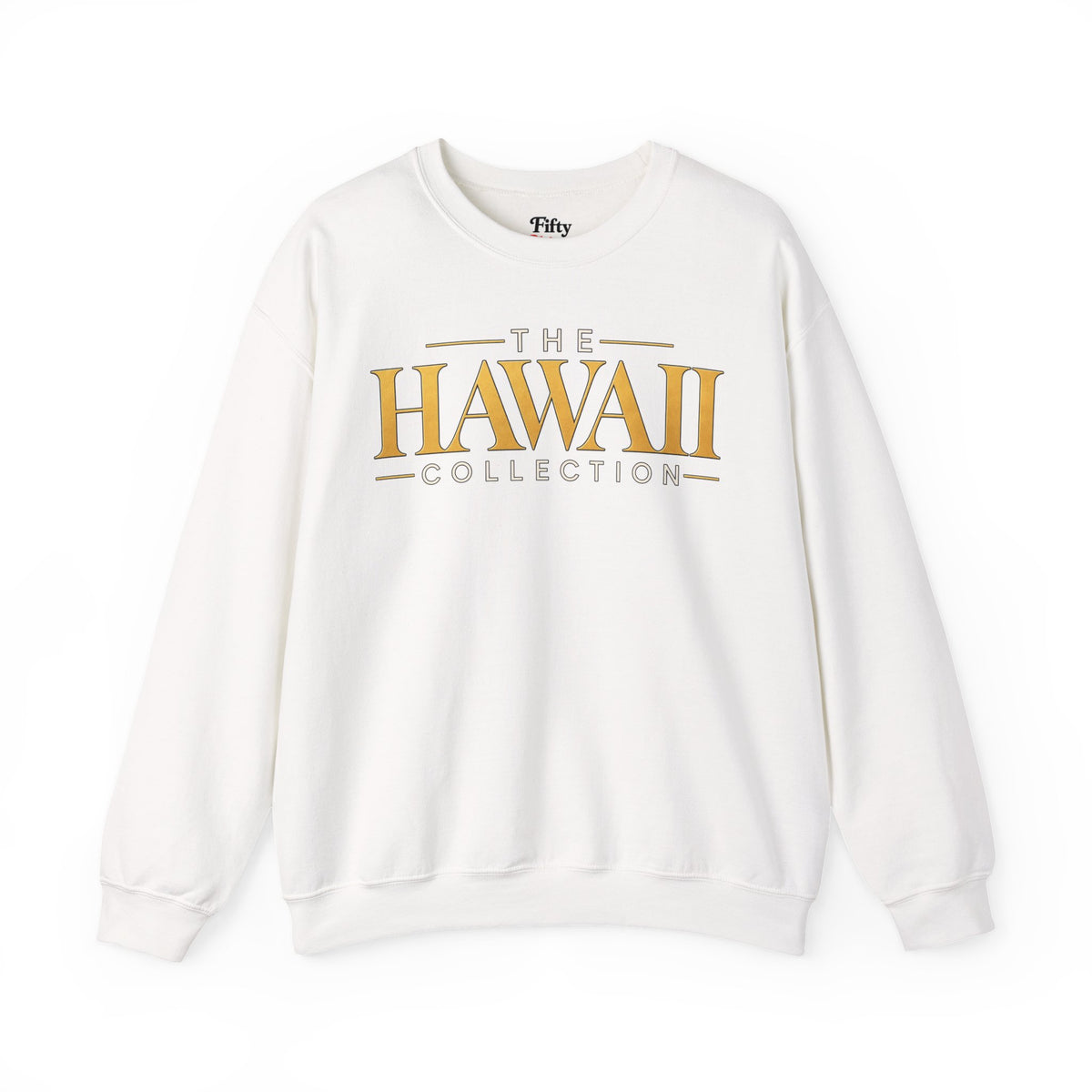 The Hawaii Collection Unisex Crewneck Sweatshirt State Name Graphic