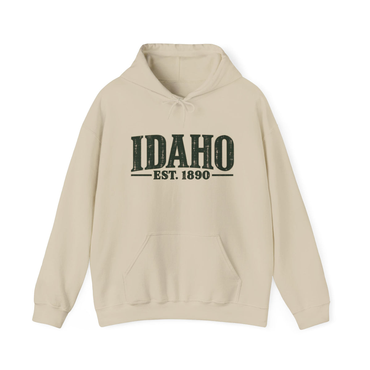 Idaho Est 1890 Unisex Hoodie State Name Graphic