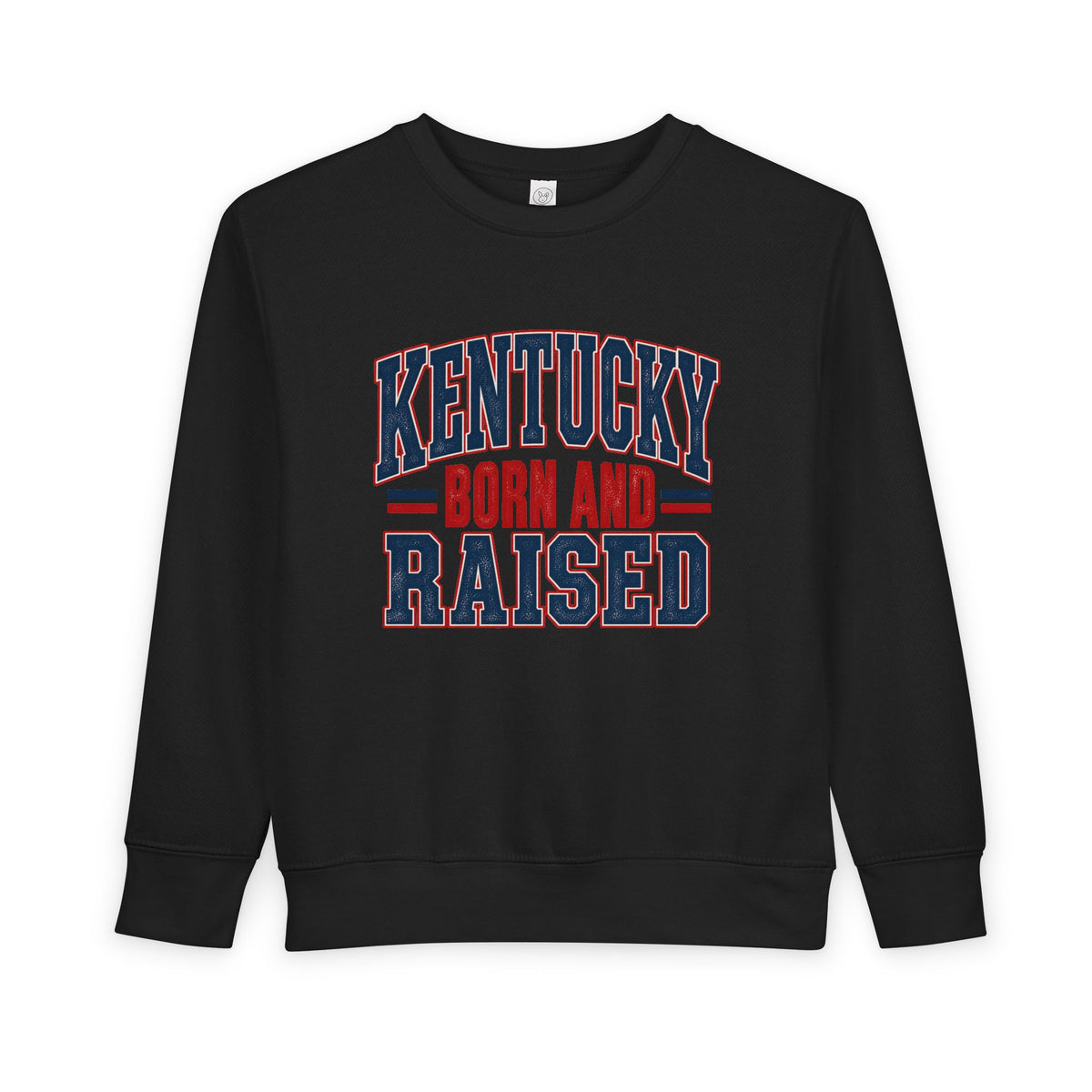 Kentucky Born and Raised Timeless Heritage Unisex Toddler Sweatshirt