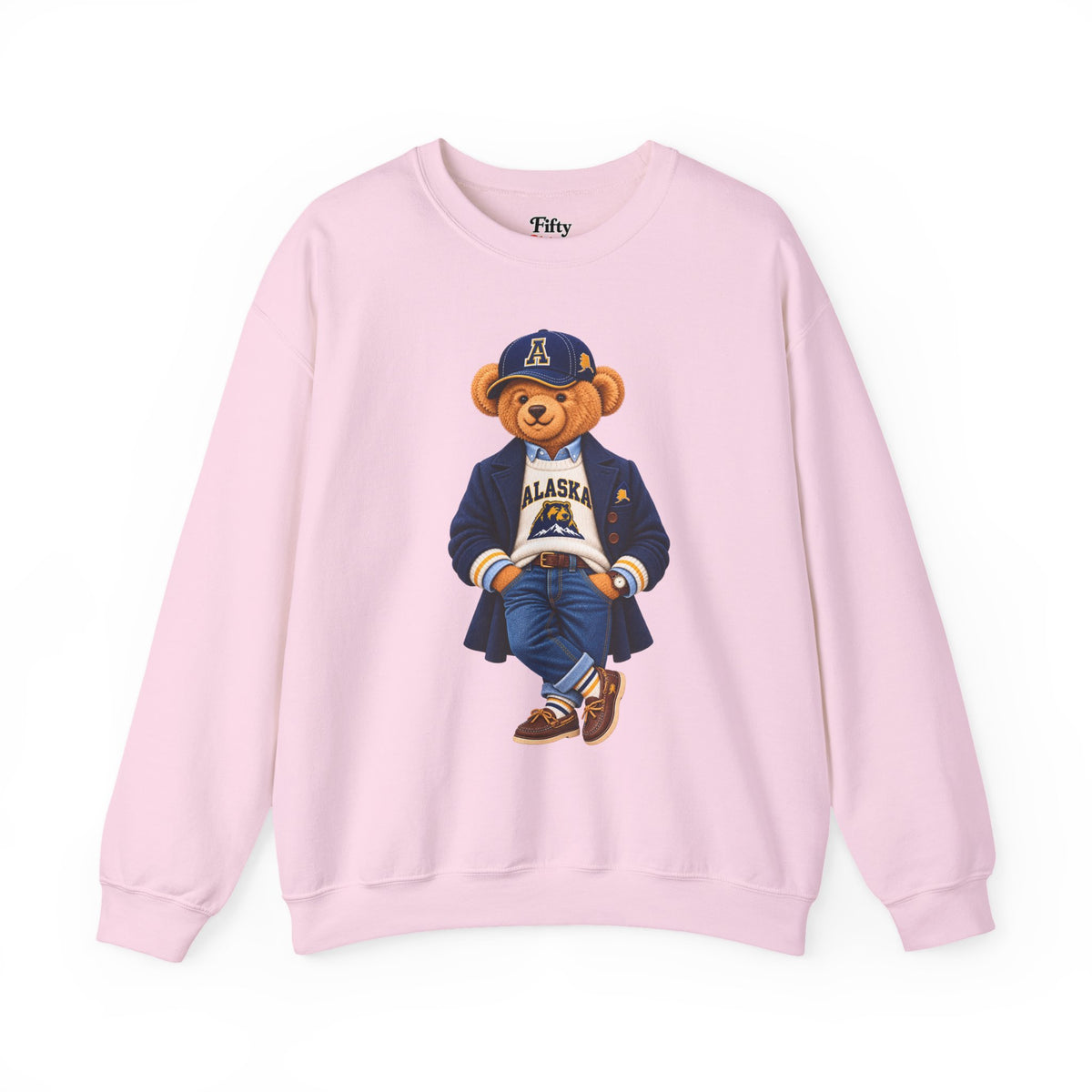 Alaska - Game Day Teddy Bear Sweatshirt