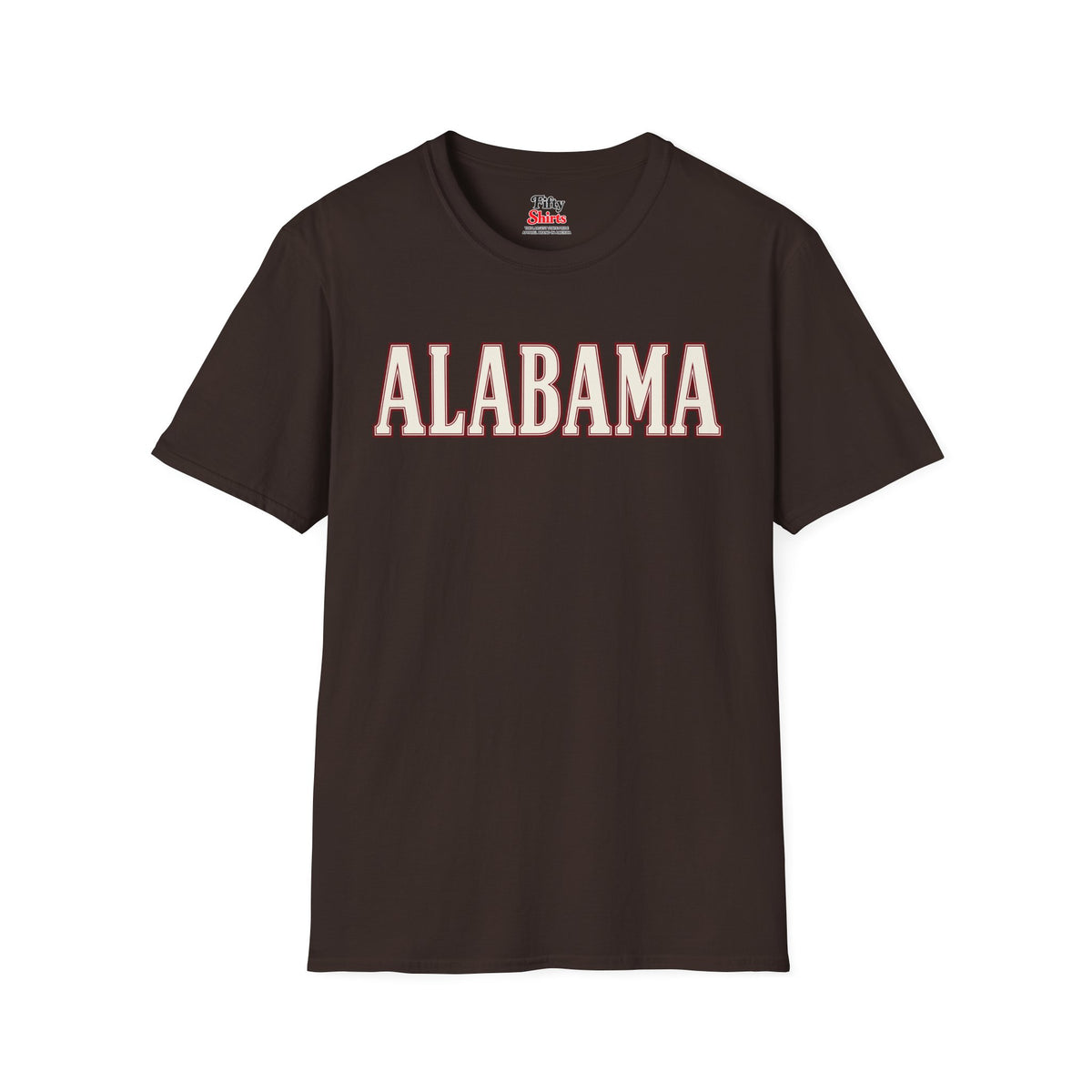 Alabama Unisex Softstyle T Shirt State Name Graphic Tee