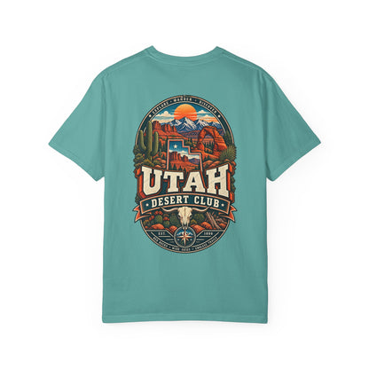 Utah Desert Club Unisex Comfort Color 1717 Streetwear Graphic Tee