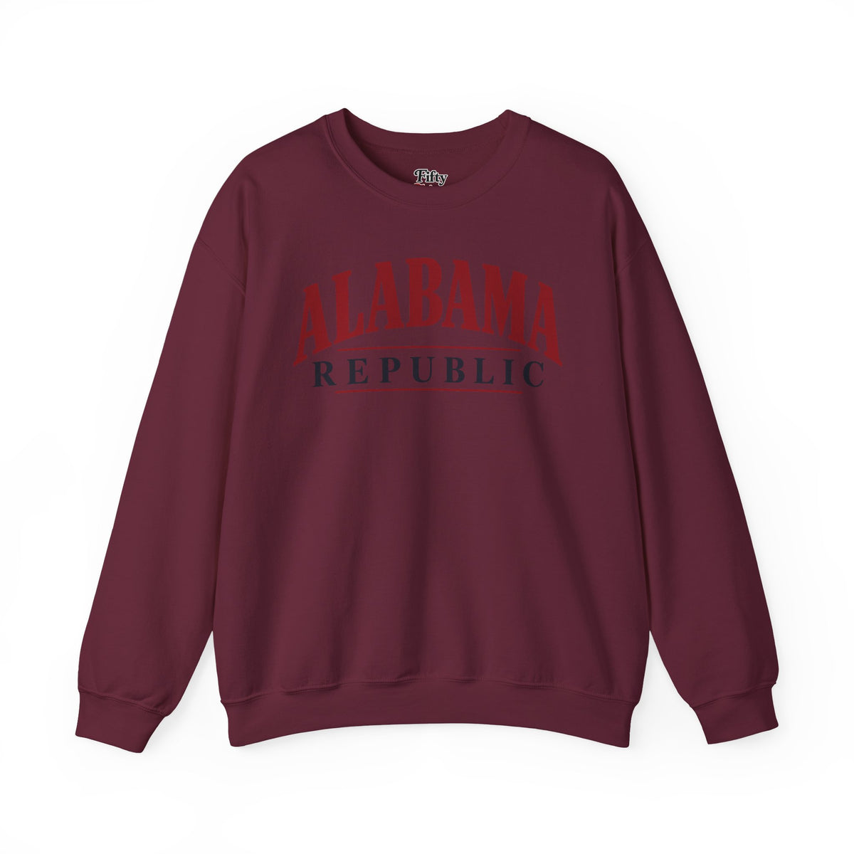 Alabama Republic Unisex Crewneck Sweatshirt State Name Graphic
