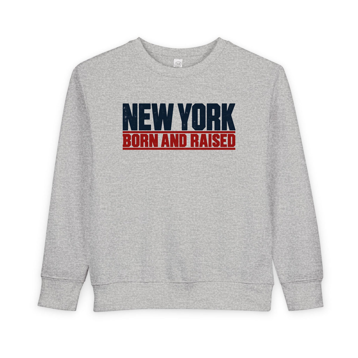 New York Born and Raised Workwear Unisex Toddler Sweatshirt Graphic