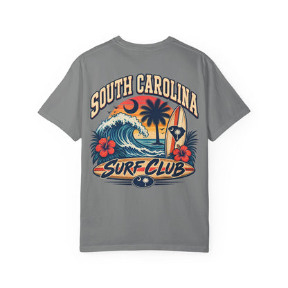 South Carolina Surf Club Unisex Comfort Color 1717 Streetwear Graphic Tee