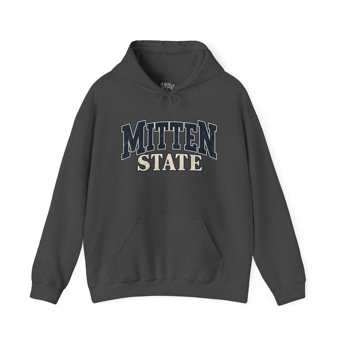 Michigan Mitten State Unisex Hoodie State Name Graphic