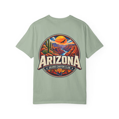 Arizona Grand Canyon Club  Unisex Comfort Color 1717 Streetwear Graphic Tee