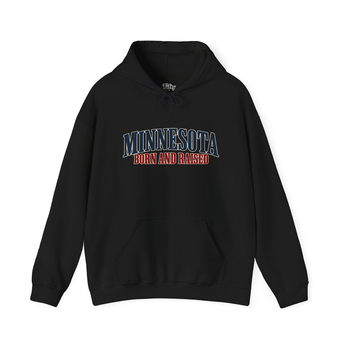 Minnesota Born and Raised Luxury Heritage Unisex Hoodie Graphic