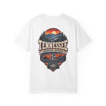 Tennessee Mountain Division Unisex Comfort Color 1717 Streetwear Graphic Tee