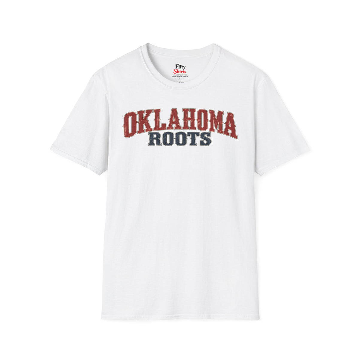 Oklahoma Roots Unisex Softstyle T Shirt State Name Graphic Tee