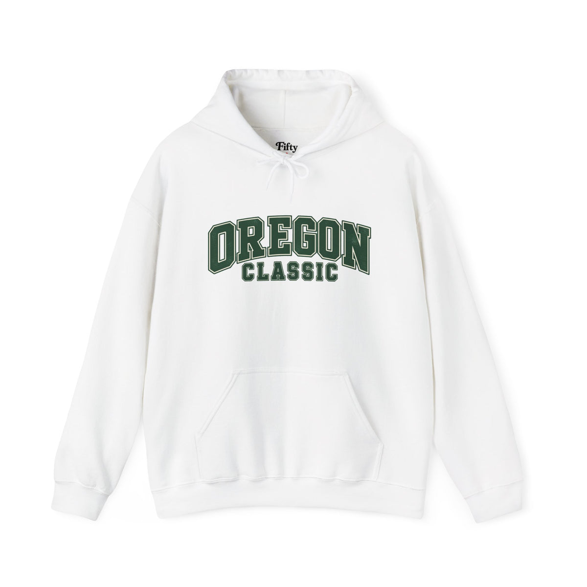 Oregon Classic Unisex Hoodie State Name Graphic