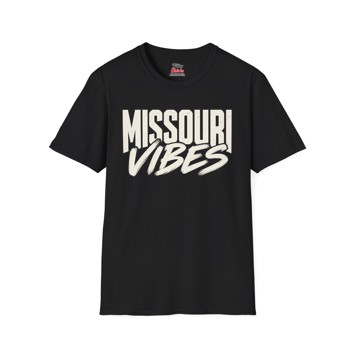 Missouri Vibes Unisex Softstyle T Shirt State Name Graphic Tee