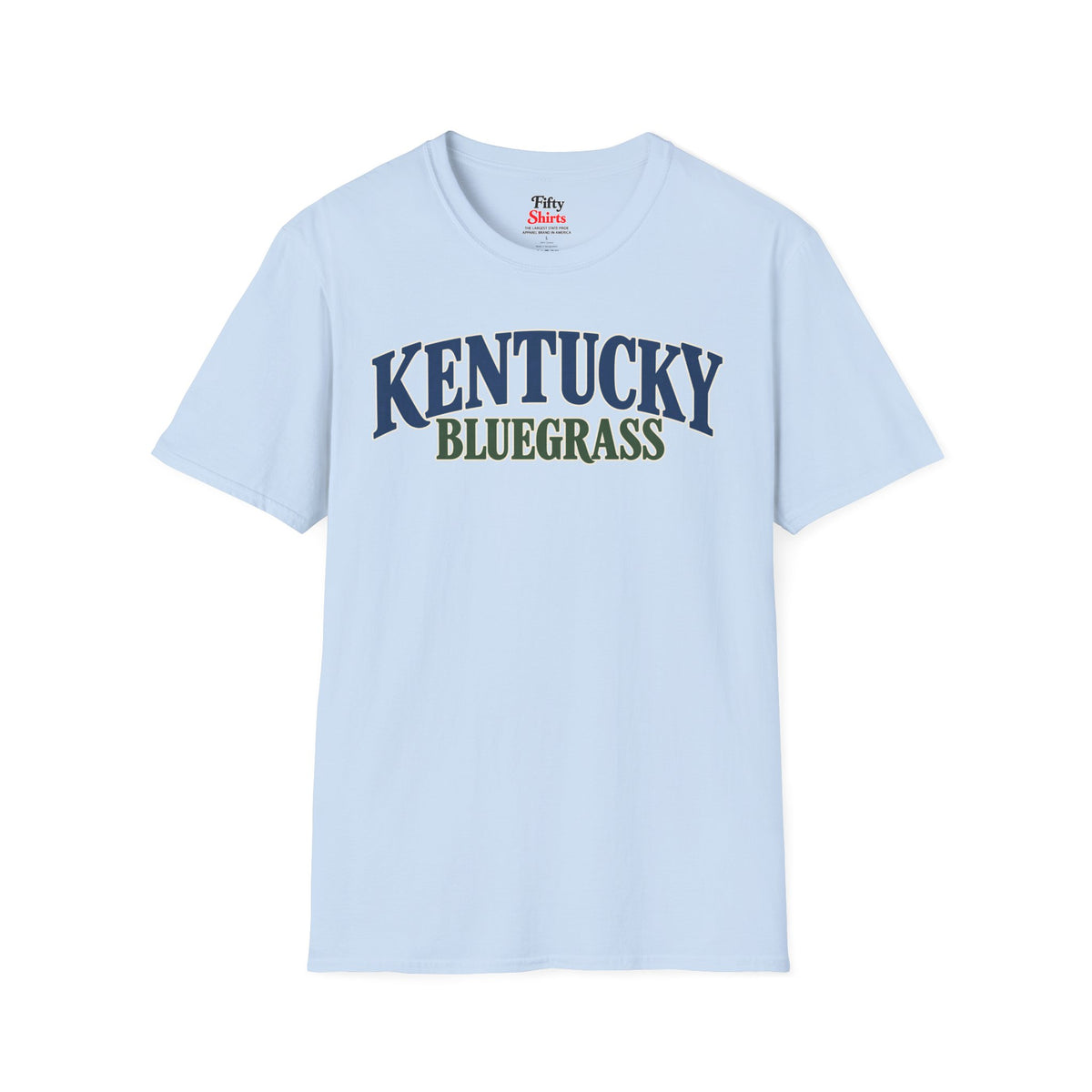 Kentucky Blue Grass Unisex Softstyle T Shirt State Name Graphic Tee