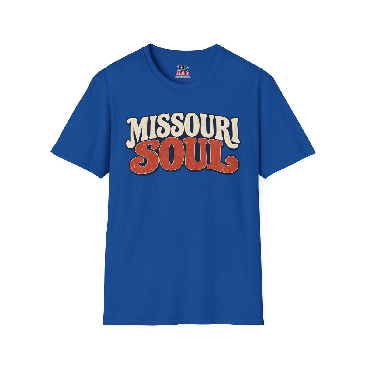 Missouri Soul Unisex Softstyle T Shirt State Name Graphic Tee