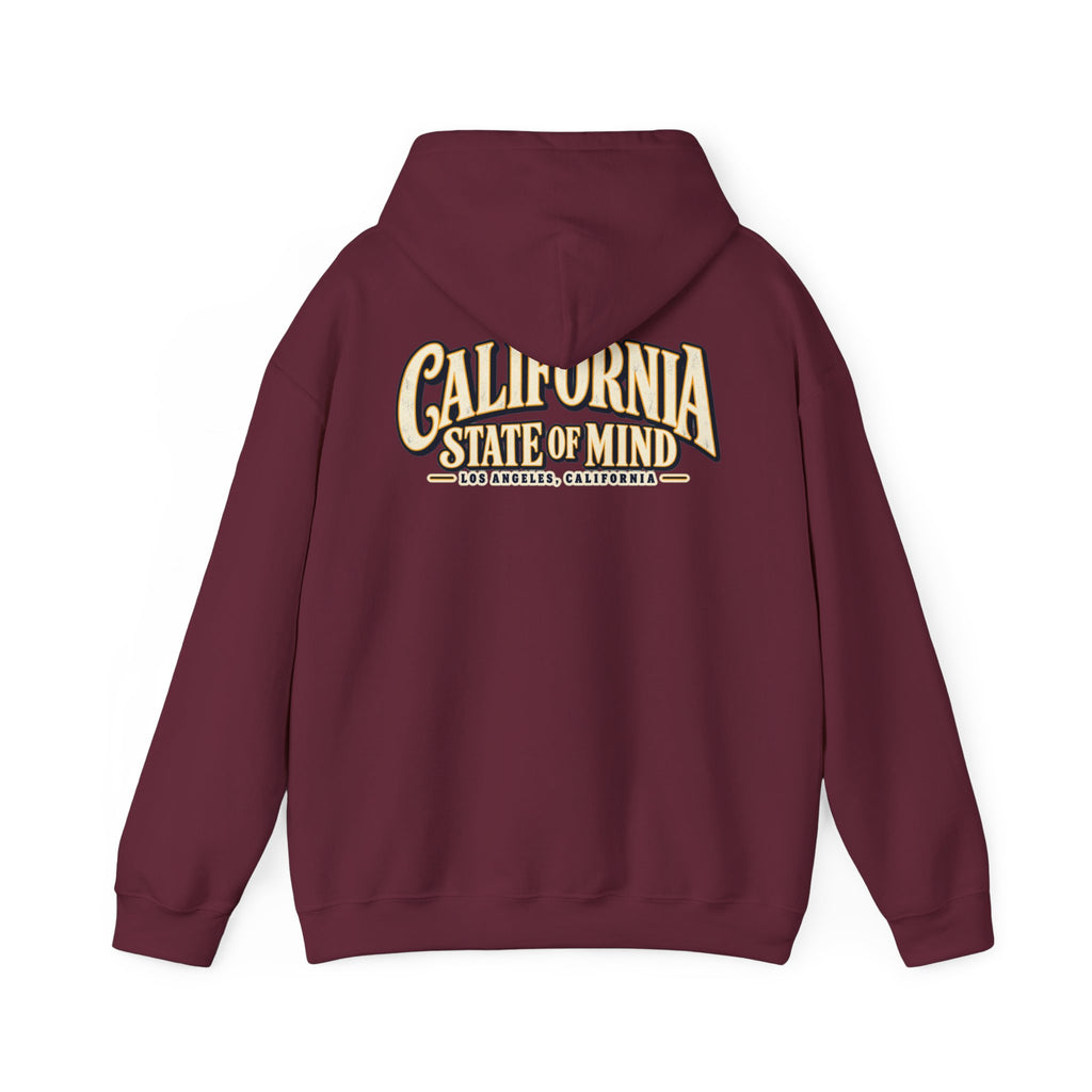California State of Mind Los Angeles Unisex Hoodie Graphic