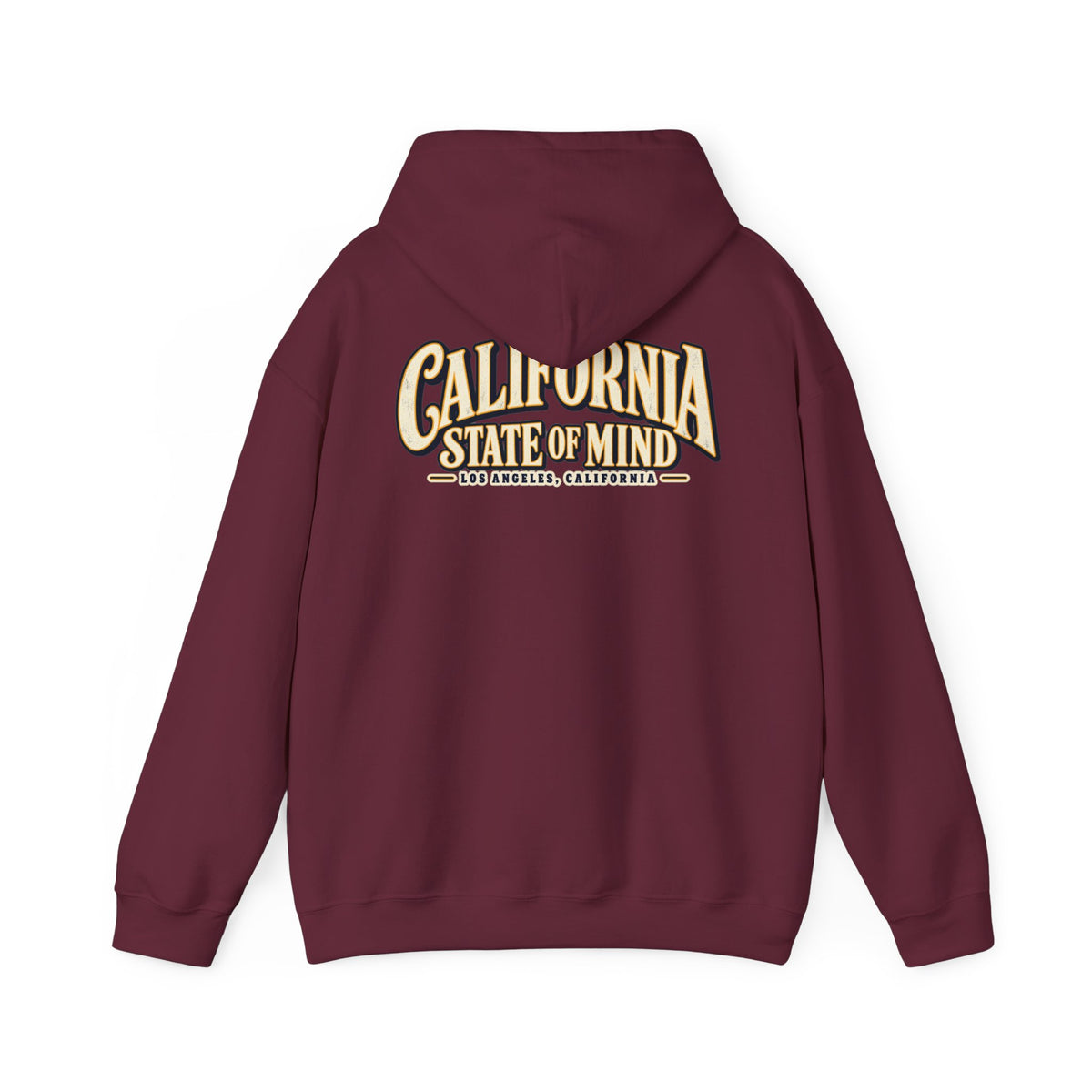 California State of Mind Los Angeles Unisex Hoodie Graphic