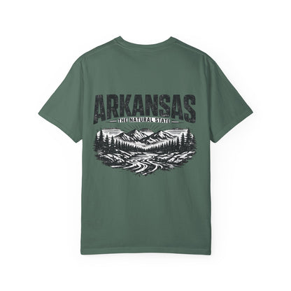 Arkansas Natural State Streetwear Unisex Comfort Color 1717 Streetwear Graphic Tee