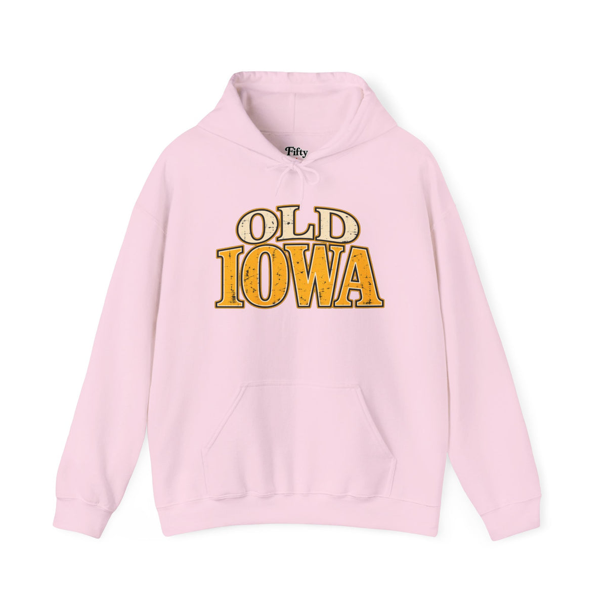 Old Iowa Unisex Hoodie State Name Graphic