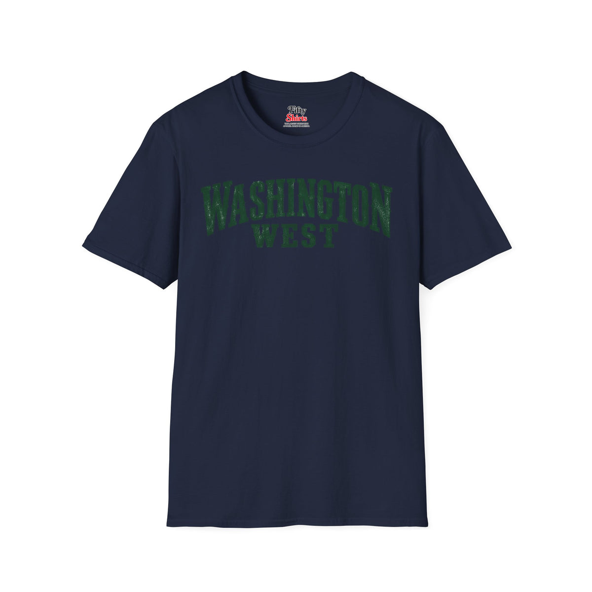 Washington West Unisex Softstyle T Shirt State Name Graphic Tee