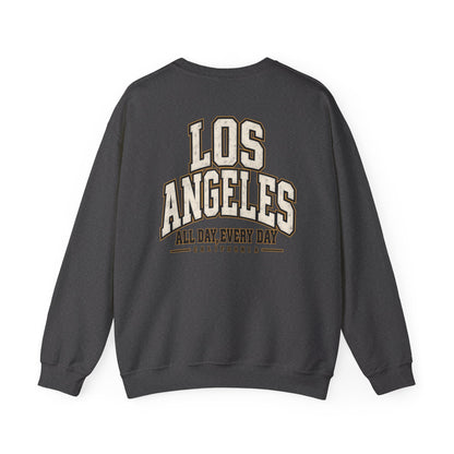 Los Angeles All Day, Everyday Unisex Crewneck Sweatshirt Graphic