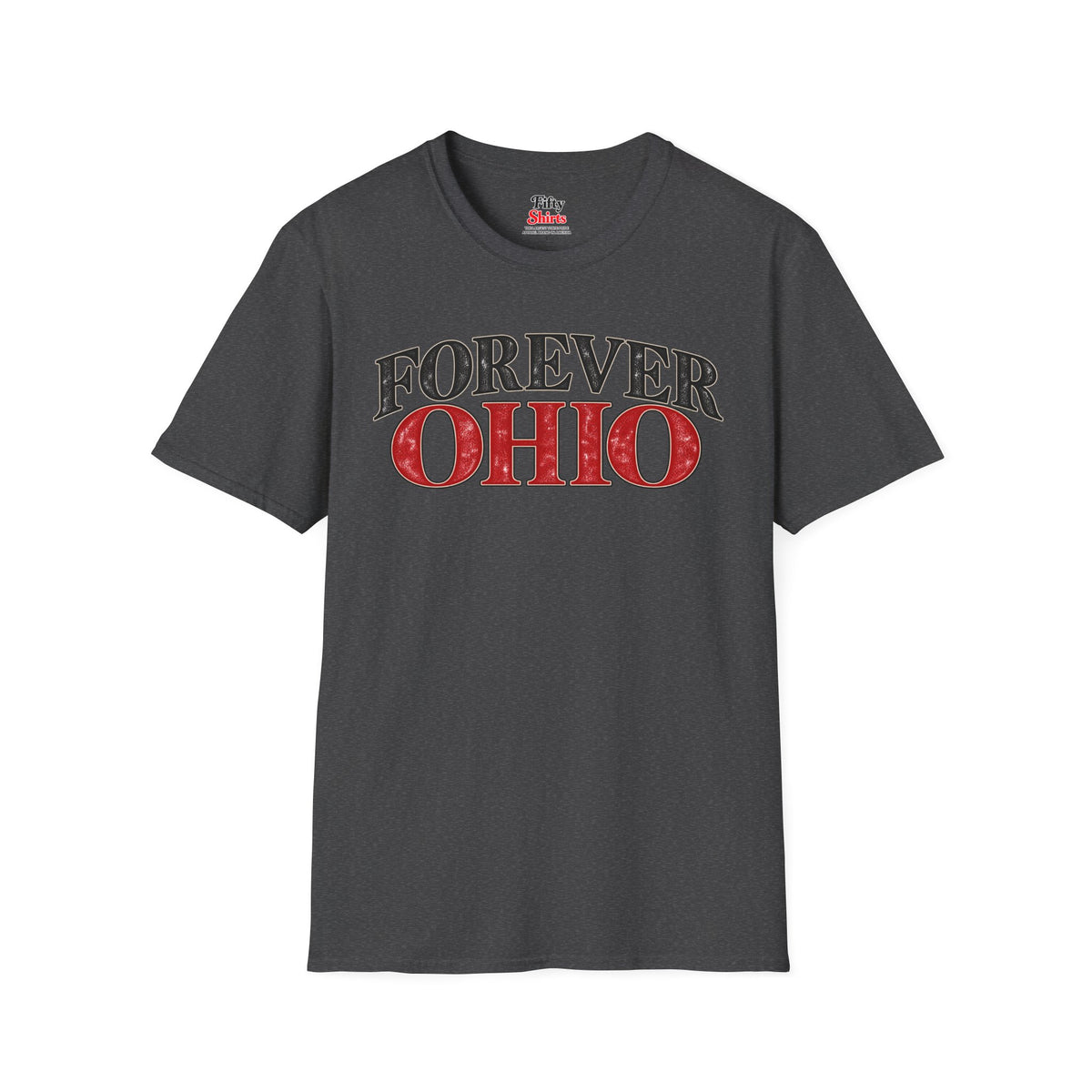 Forever Ohio Unisex Softstyle T Shirt State Name Graphic Tee