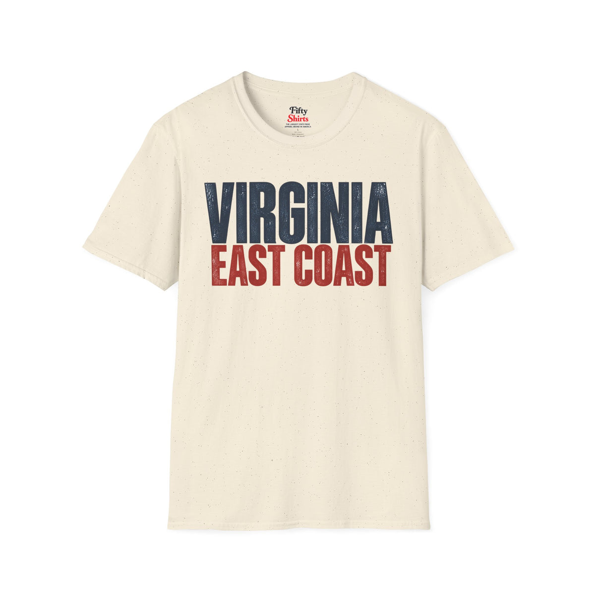 Virginia East Coast Unisex Softstyle T Shirt State Name Graphic Tee
