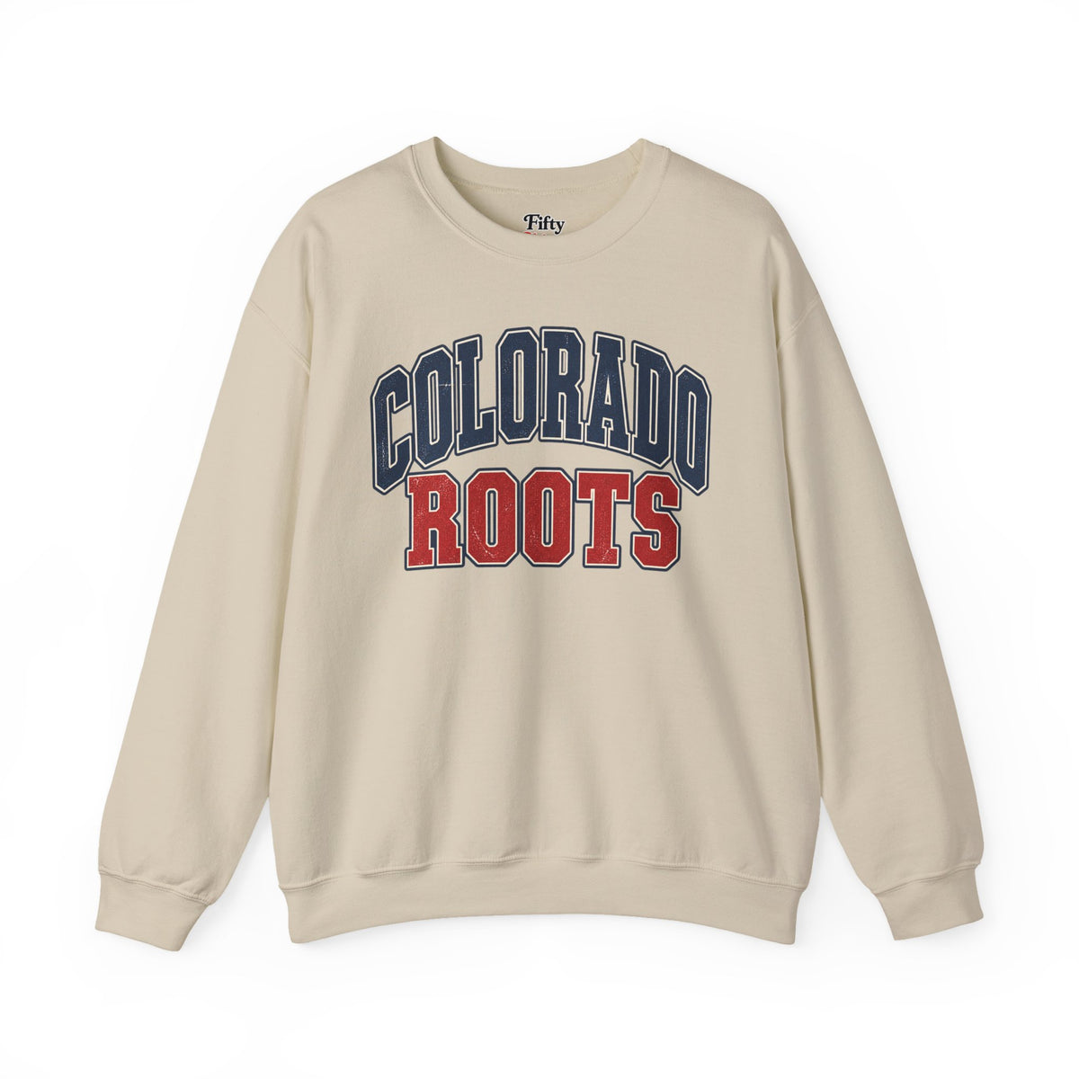 Colorado Roots Unisex Crewneck Sweatshirt State Name Graphic