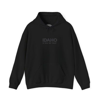 Idaho All State In God We Trust Unisex Hooded Sweatshirt