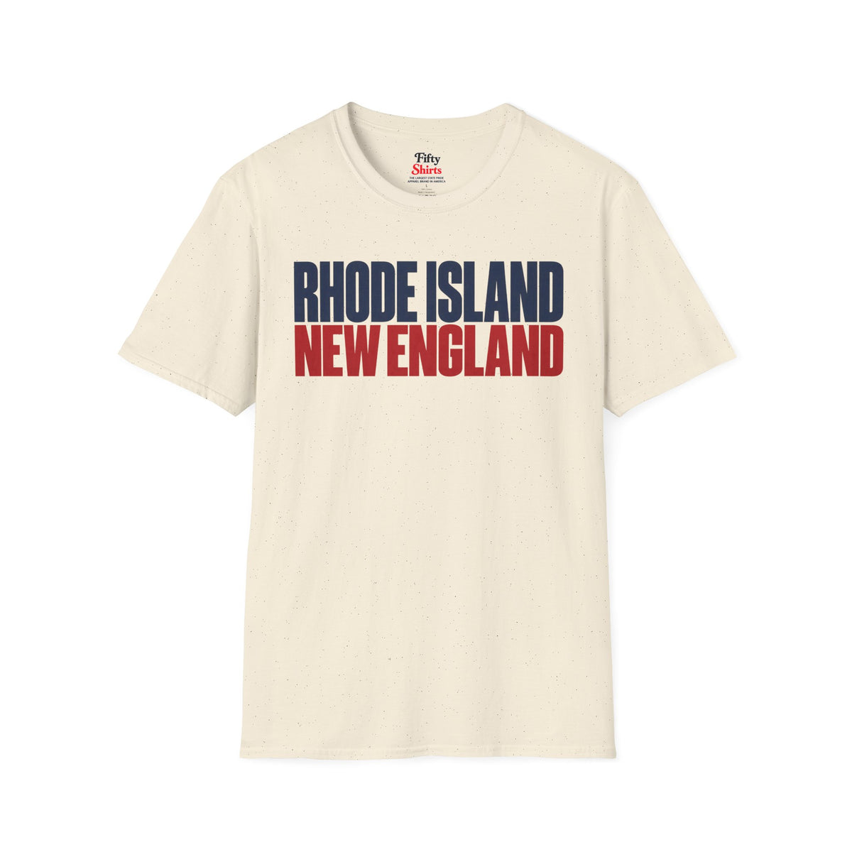 Rhode Island New England Unisex Softstyle T Shirt State Name Graphic Tee