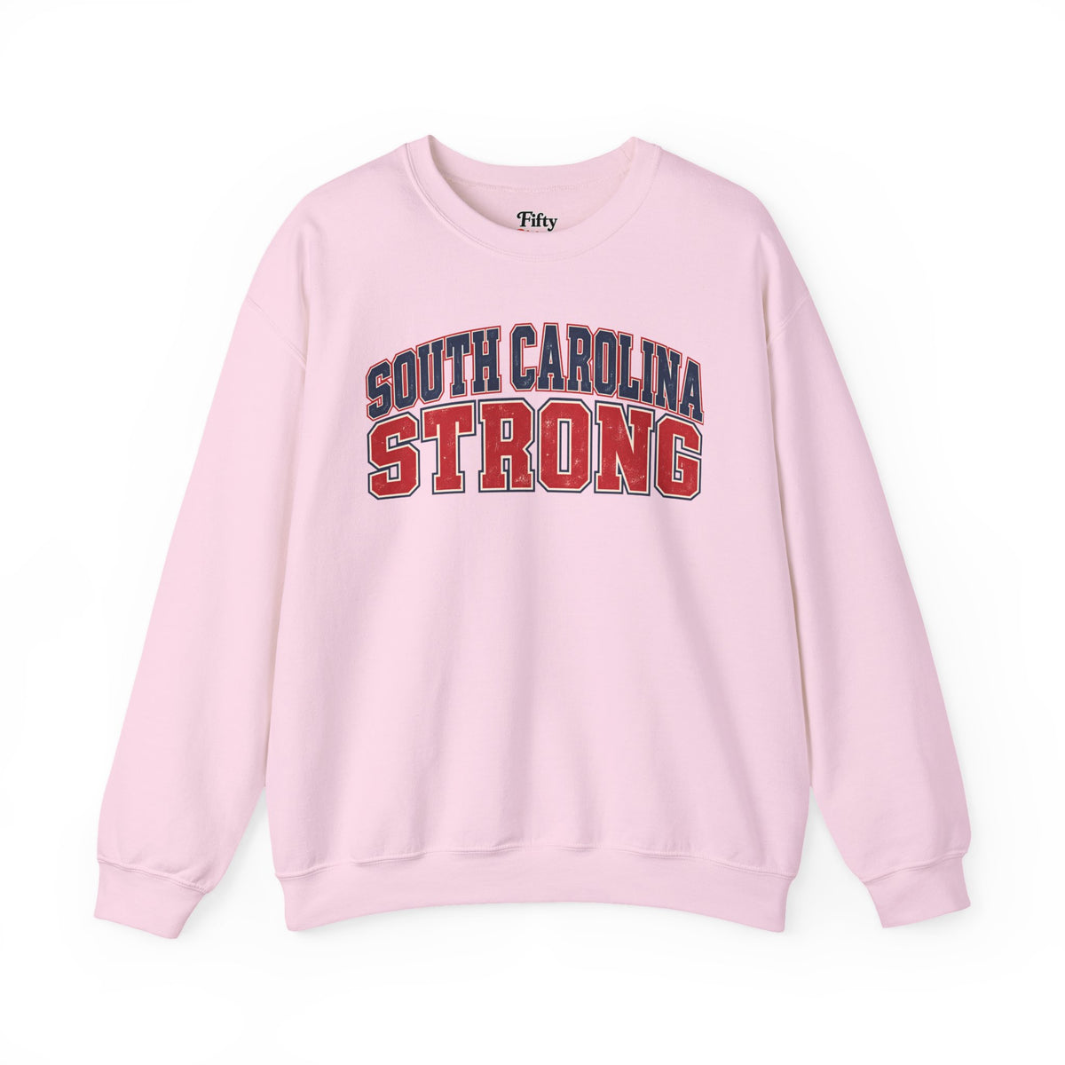 South Carolina Strong Unisex Crewneck Sweatshirt State Name Graphic