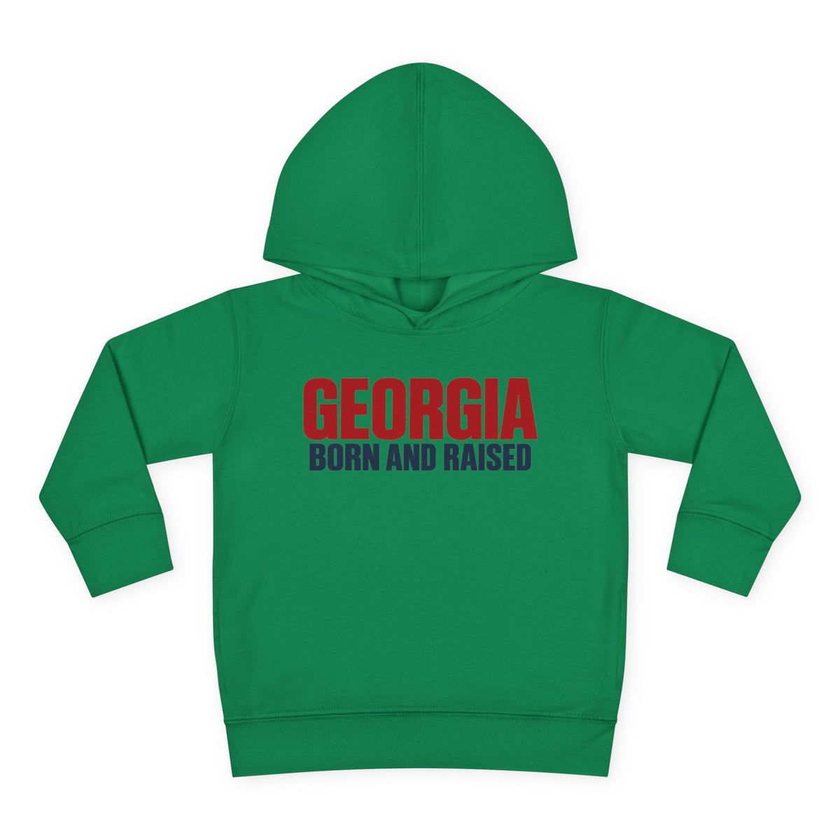 Georgia Born and Raised Minimal Modern Unisex Toddler Pullover Fleece Hoodie