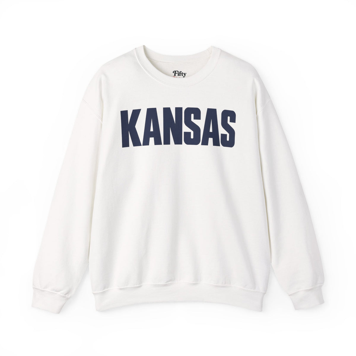 Kansas Unisex Crewneck Sweatshirt State Name Graphic