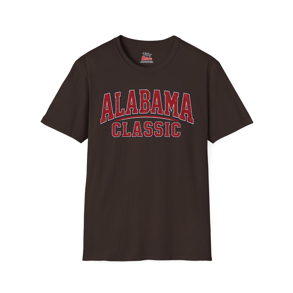 Alabama Classic Unisex Softstyle T Shirt State Name Graphic Tee