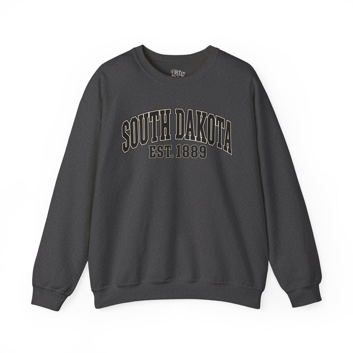 South Dakota Est. 1889 Unisex Crewneck Sweatshirt State Name Graphic