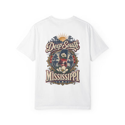 Deep South Mississippi Unisex Comfort Color 1717 Streetwear Graphic Tee