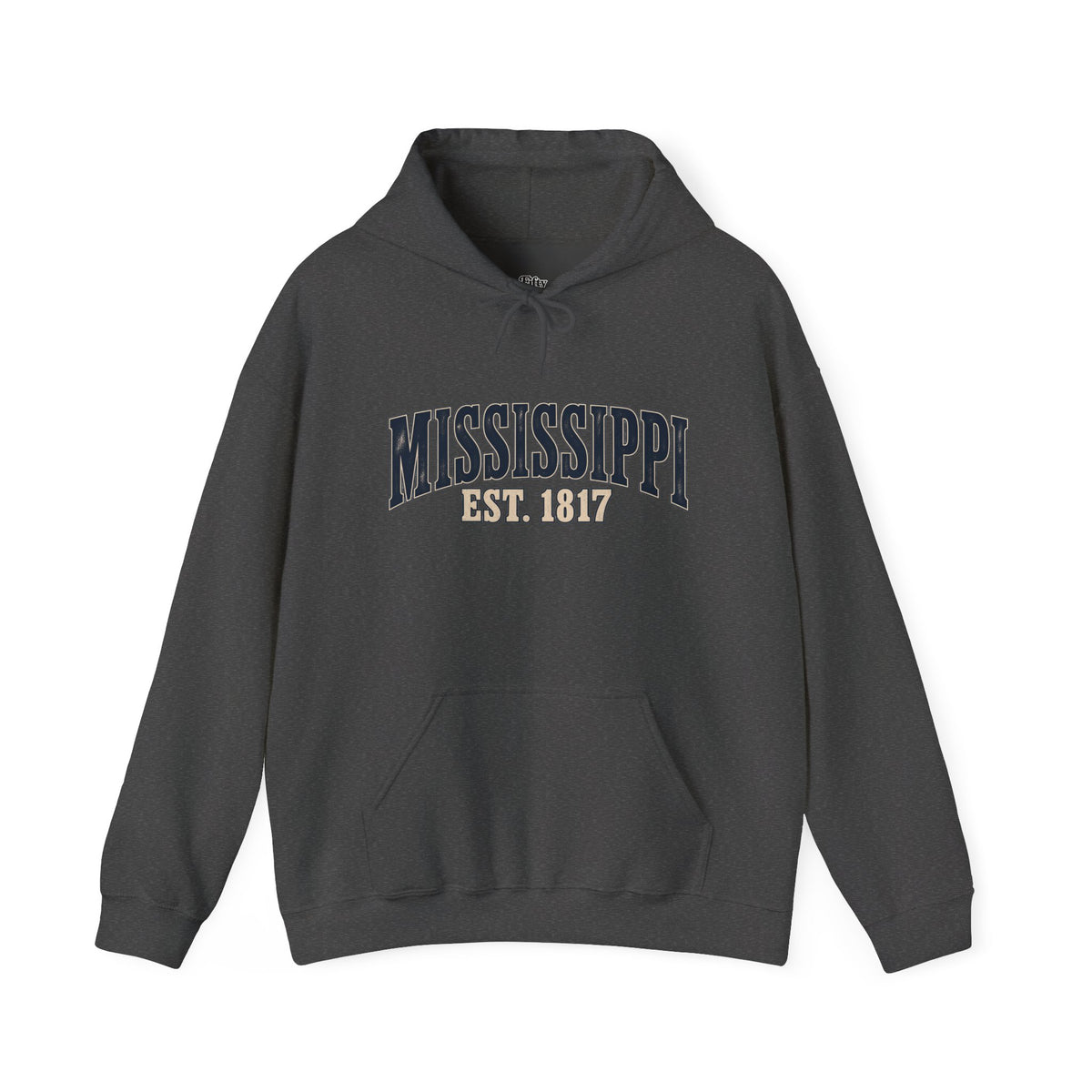 Mississippi Est 1817 Unisex Hoodie State Name Graphic