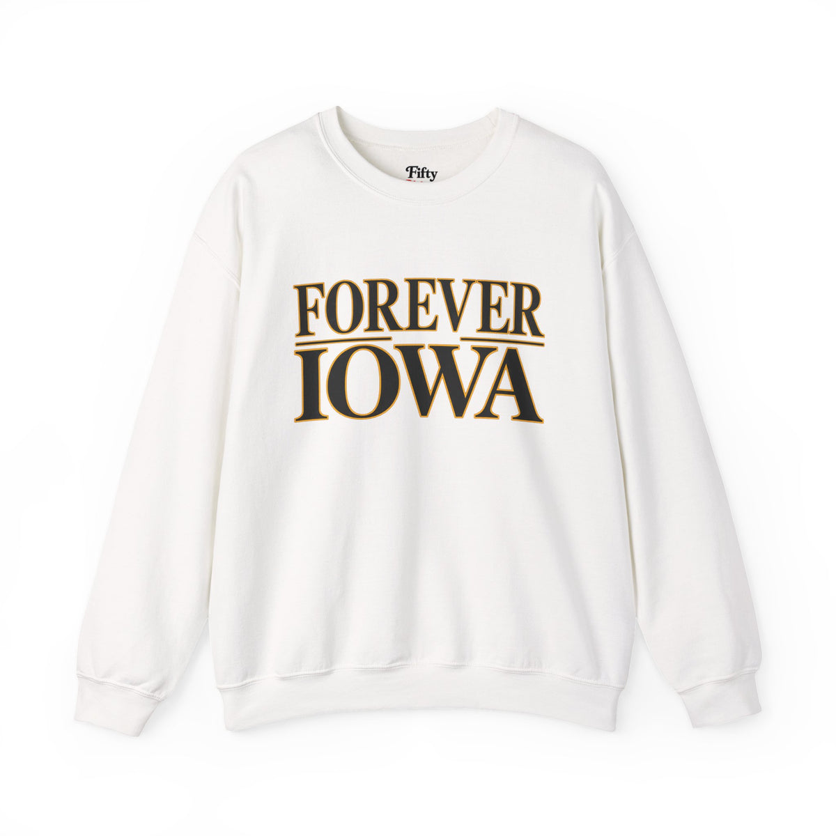 Forever Iowa Unisex Crewneck Sweatshirt State Name Graphic