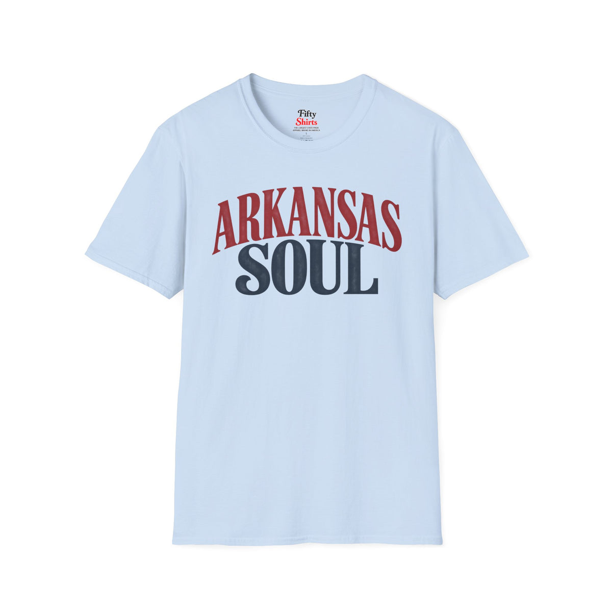 Arkansas Soul Unisex Softstyle T Shirt State Name Graphic Tee