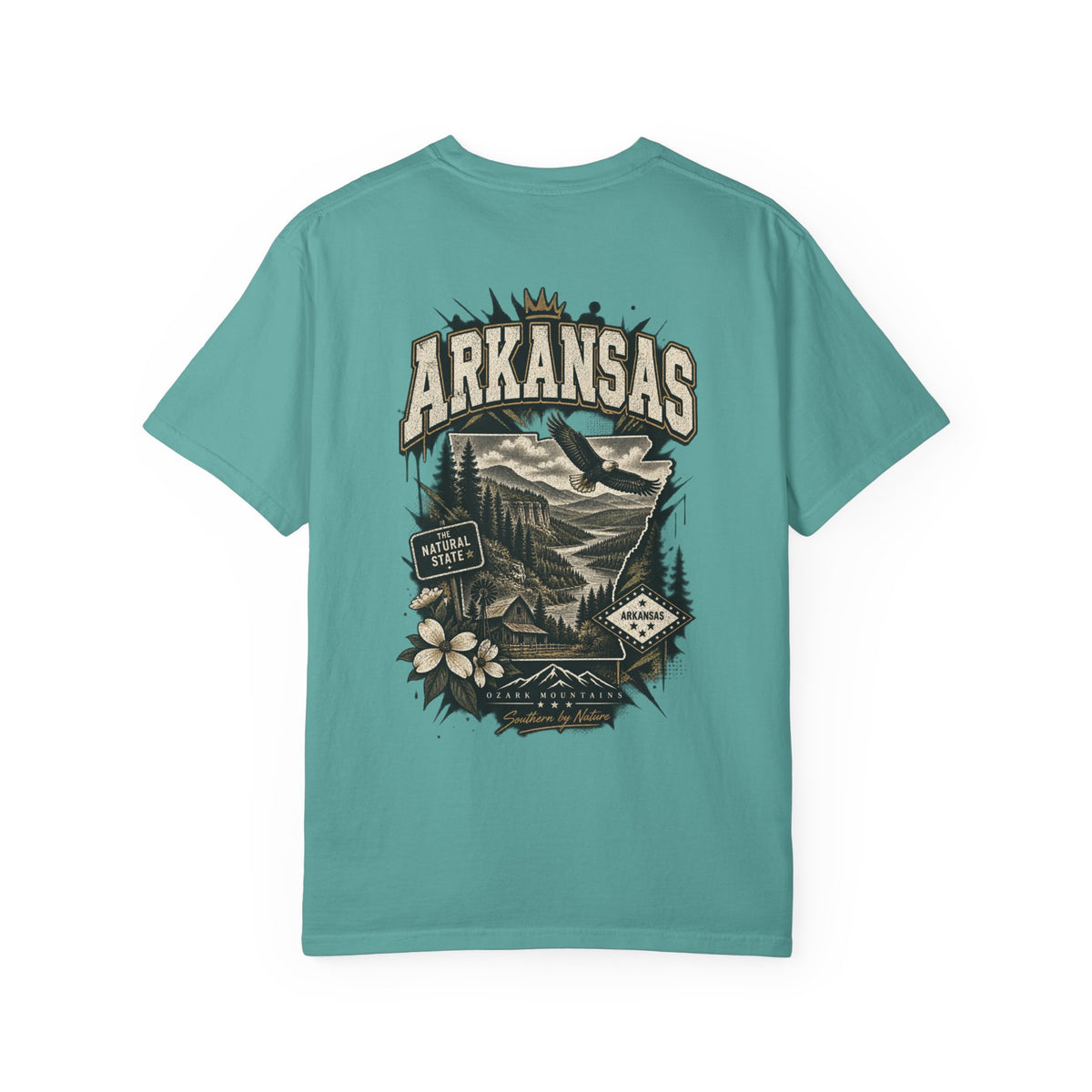 Arkansas Street Culture Unisex Comfort Color 1717 Streetwear Graphic Tee