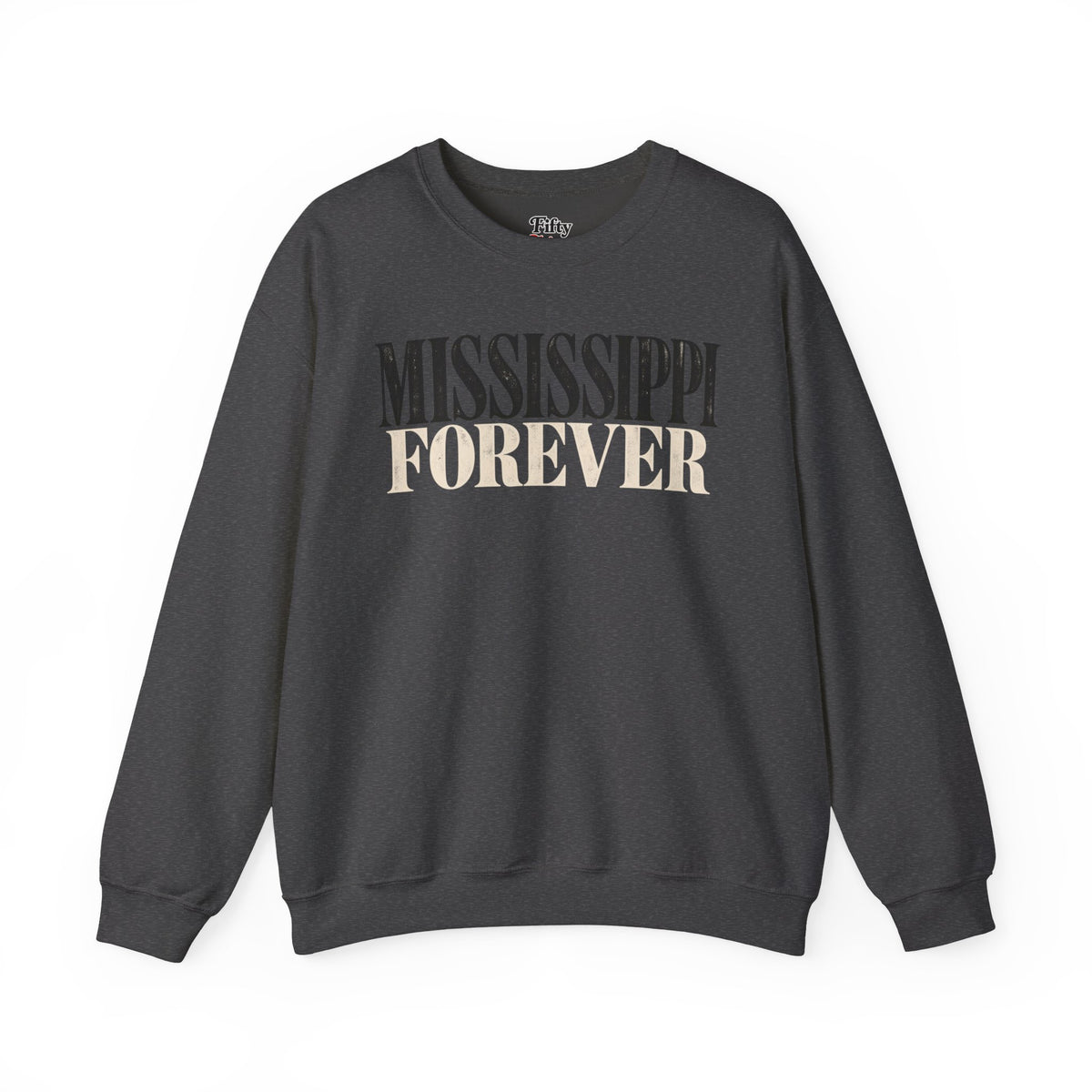 Mississippi Forever Unisex Crewneck Sweatshirt State Name Graphic