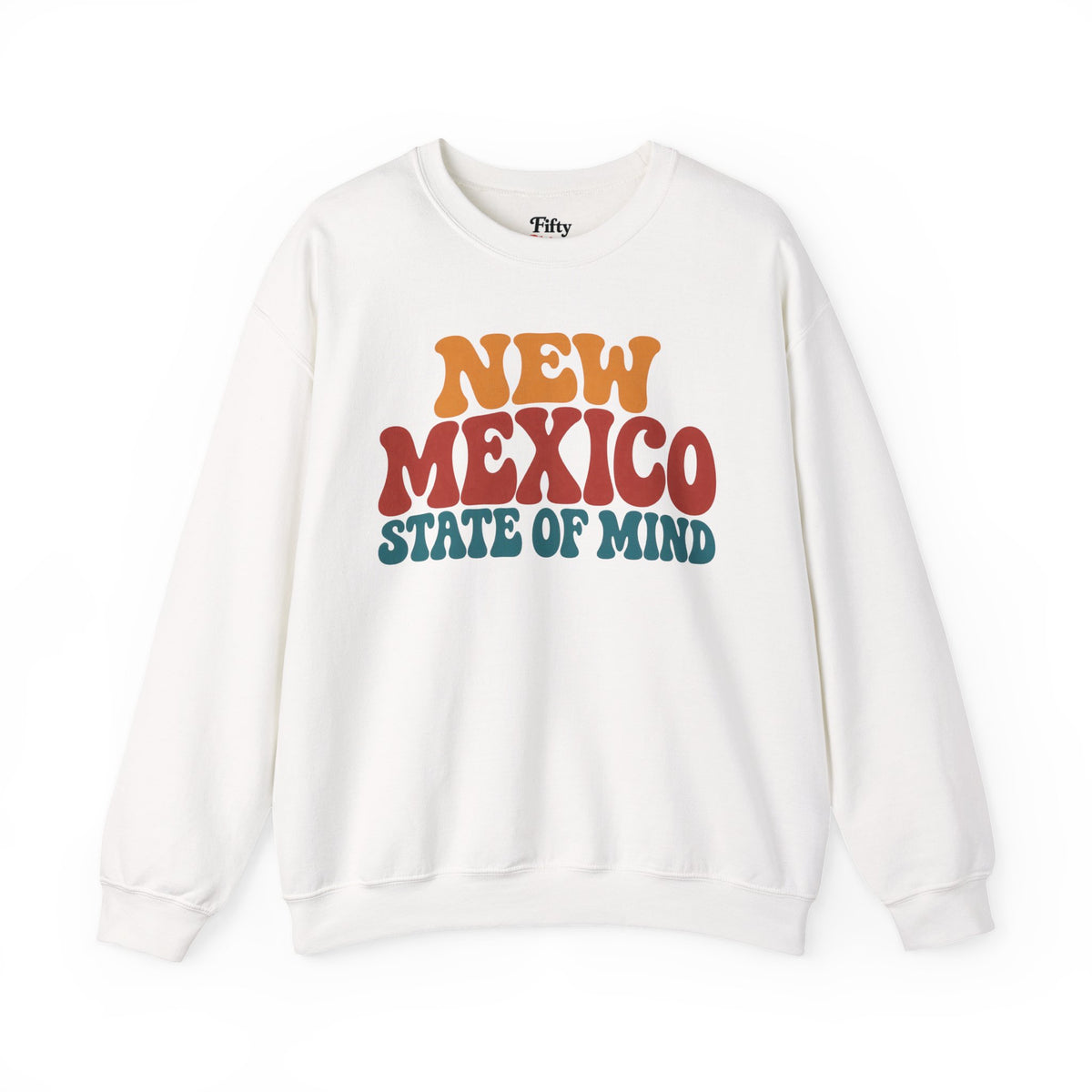 New Mexico State Of Mind Unisex Crewneck Sweatshirt State Name Graphic
