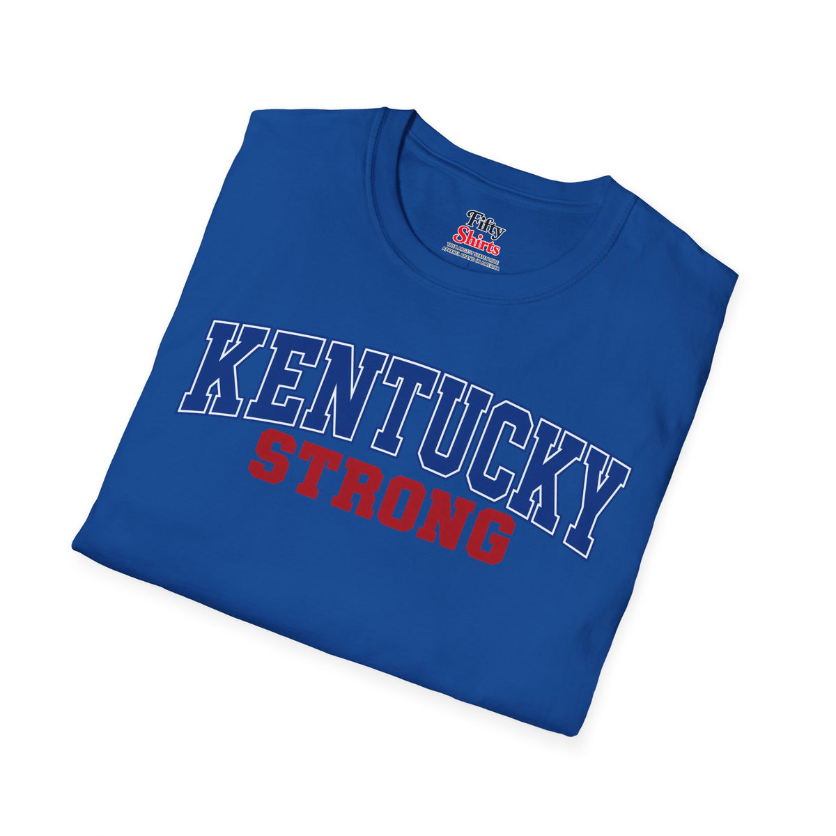 Kentucky Strong Unisex Softstyle T Shirt State Name Graphic Tee