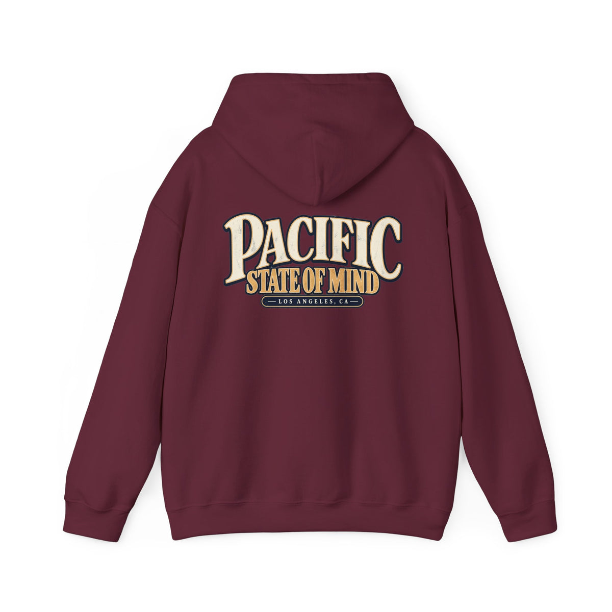 Pacific State Of Mind Los Angeles Unisex Hoodie Graphic
