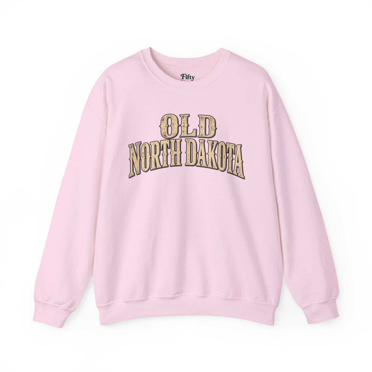 Old North Dakota Unisex Crewneck Sweatshirt State Name Graphic