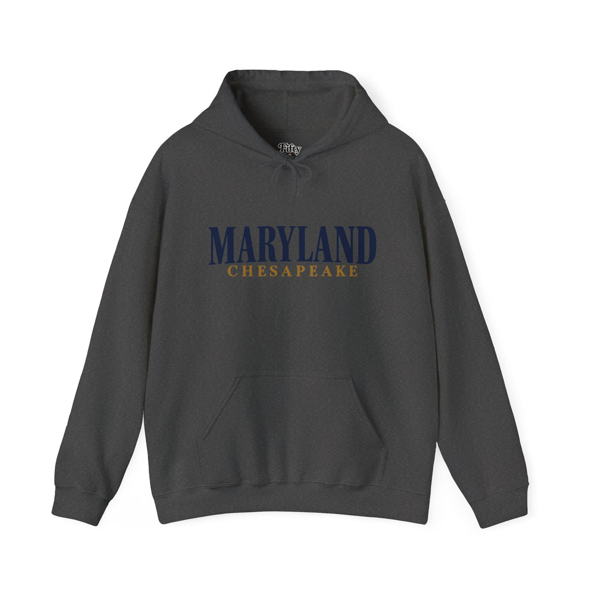 Maryland Chesapeake Unisex Hoodie State Name Graphic