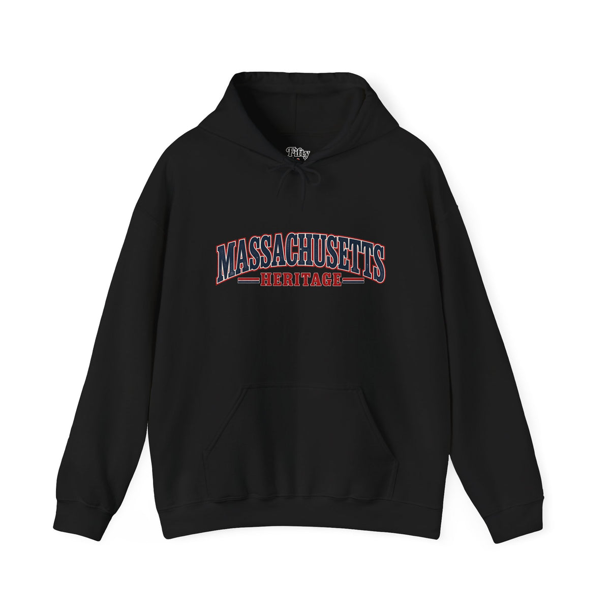 Massachusetts Heritage Unisex Hoodie State Name Graphic